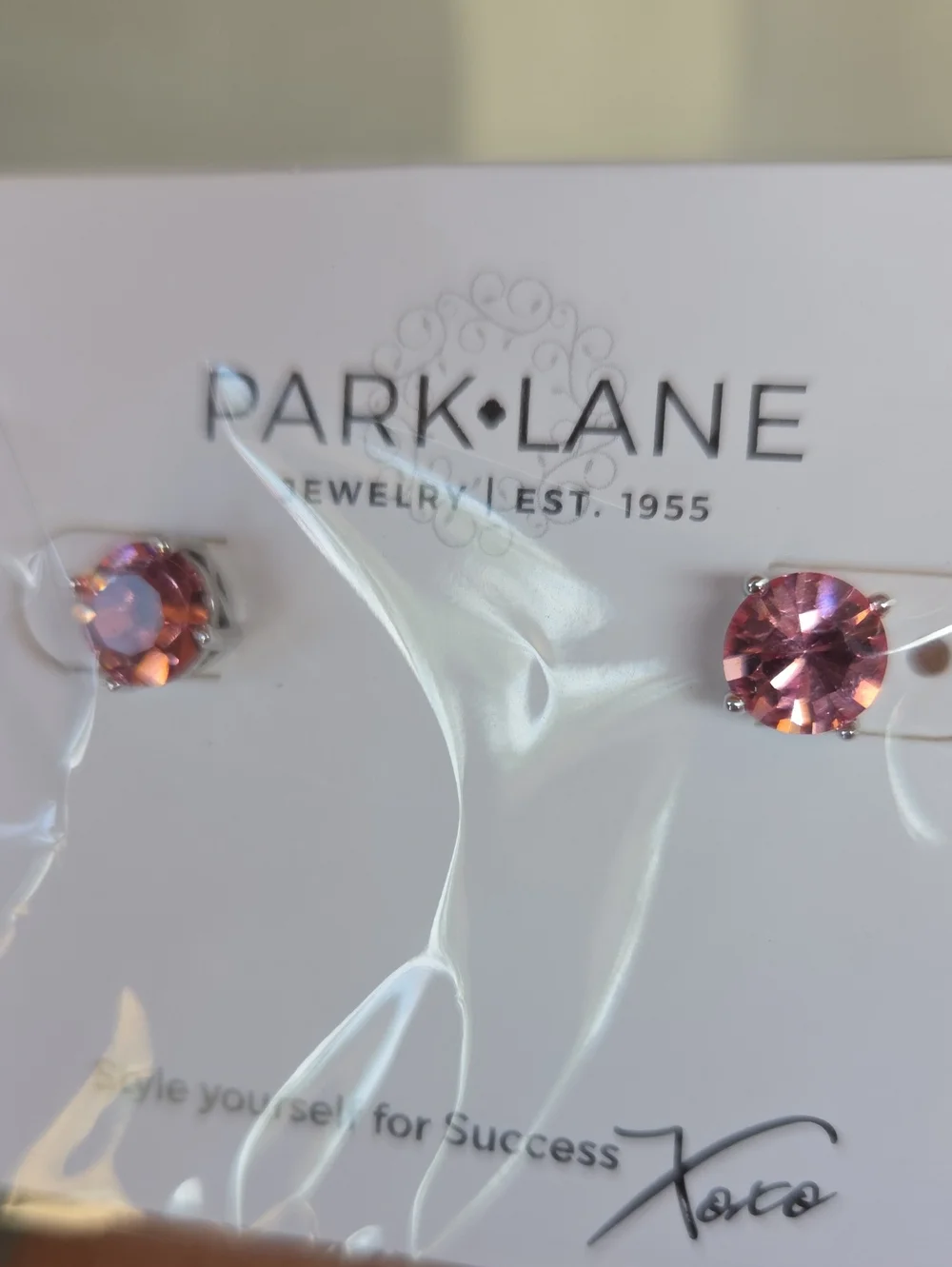 Park Lane Lt Pink Impression Earrings